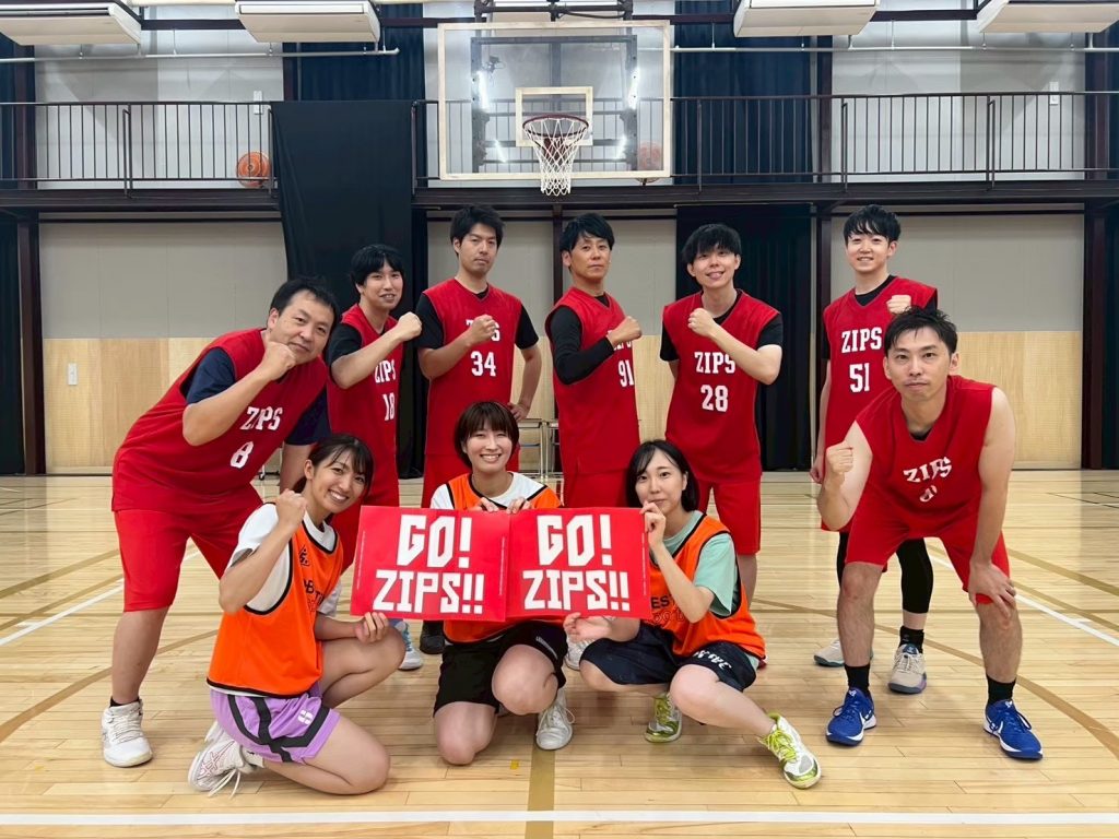 スクールチームZIPSがモニタリングで日本代表と共演